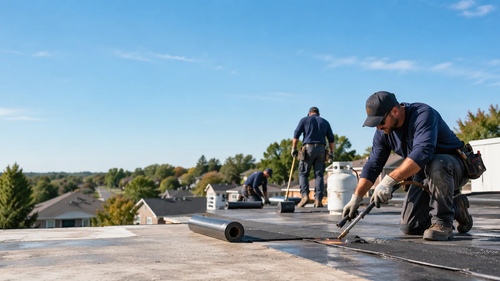 Flat Roof Leak Repair providers in Wells, MI